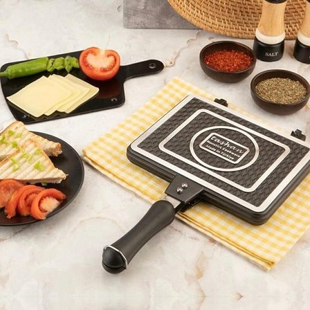 LÜX EMZİKLİ İÇ DIŞ GRANİT TOST MAKİNASI TR-34-098760 (5264)