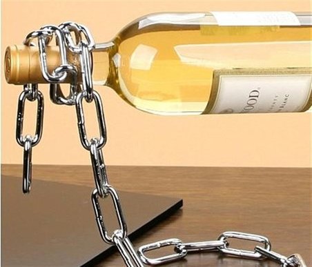 Sihirli İlüzyon Zincir Uçan Şişe Eşya Tutucu Aparat Chain Holder (5264)