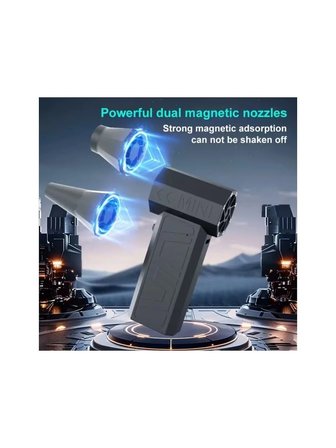 Mega Turbo Üfleyici Elektrikli Şiddetli Fan Hava Kompresör 130.000RPM Mangal Barbekü Fanı (5264)