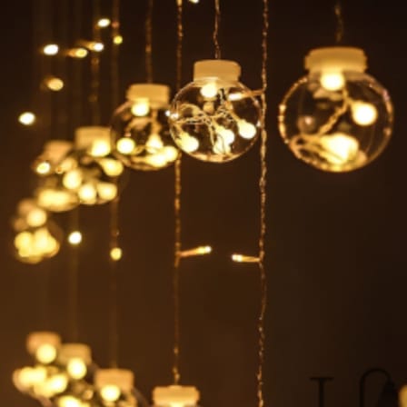 10 Sarkıtlı Kumandalı Dekoratif Top İ̇Çi Mini Toplu Led Günışığı Rengi Dekoratif Aydınlatma (5264)