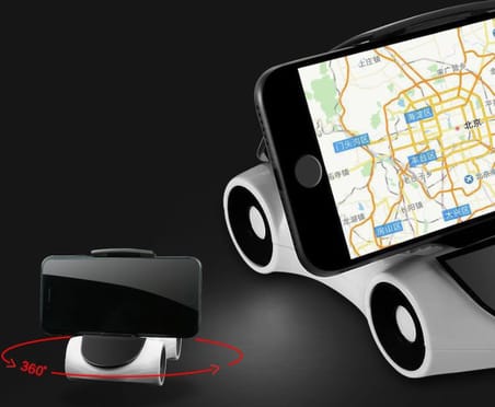 Araba Tasarımlı Araç İçi Telefon Tutucu 360 Dönebilen Ayarlı (5264)