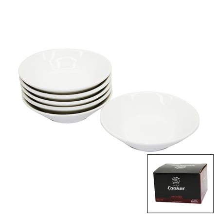 CKR-4144 6 PARÇA  PORSELEN ÇAY TABAK (5264)