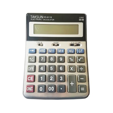 12 HANELİ HESAP MAKİNESİ TS-6118 (5264)