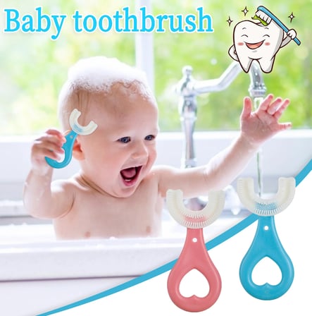 U Tipi Bebek Ağız Bakım ve Diş Fırçası (5264)