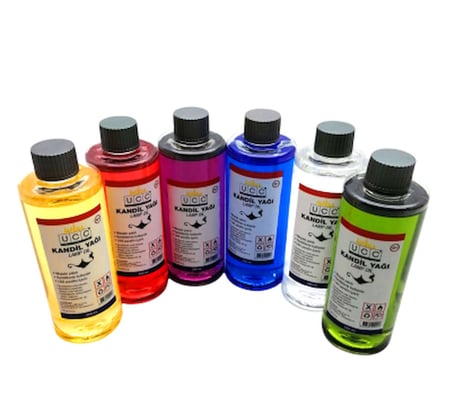 UCC RENKLİ MİX 250ML KANDİL YAĞI (5264)