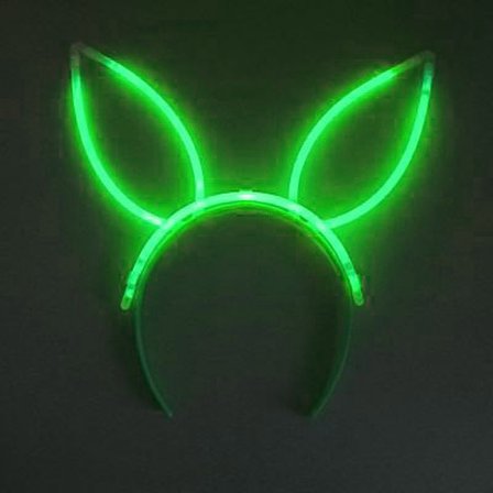 Karanlıkta Yanan Fosforlu Glow Taç 6 Renk 6 Adet (5264)