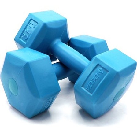 3KG PLASTİK KÖŞELİ DAMBIL 2 PARÇA (5264)