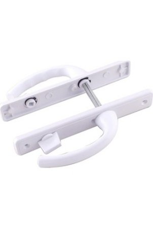 POŞETLİ BANYO-WC - KİLİTLİ BEYAZ PVC KAPI KOLU (5264)