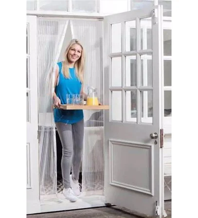 Mıknatıslı Kapı Sinekliği Tül Perde 105 x 205 cm (5264)