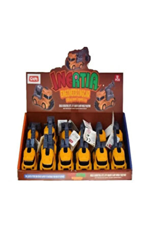 Ctoy Sy713-15g Sürtmeli İnşaat Araçları 12'li