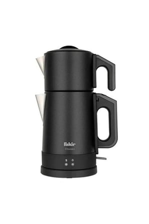 Fakir Chainox 1800 W Çelik Demlikli Antrasit Çay Makinesi Gri