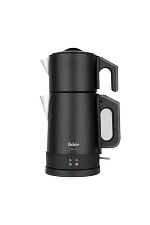 Fakir Chainox 1800 W Çelik Demlikli Antrasit Çay Makinesi Gri