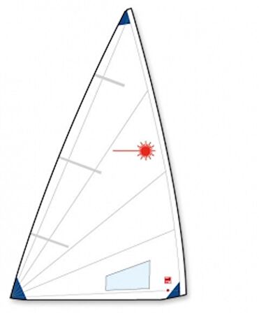 Laser radial yelken