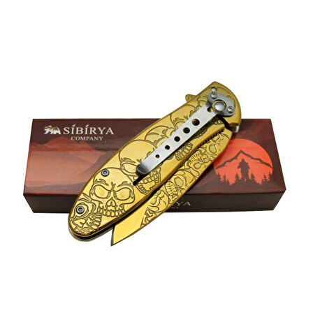 Sibirya Kurukafa Gold Çakı