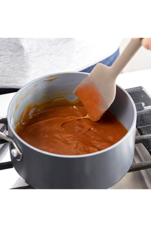 GreenPan Silikon Spatula Bej | Platinum Silicone | BPA İçermez | 200°C Isıya Dayanıklı |