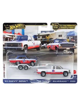 Hot Wheels Team Transport 63 N FLF56-HRV42 Diecast Model Araç Seti