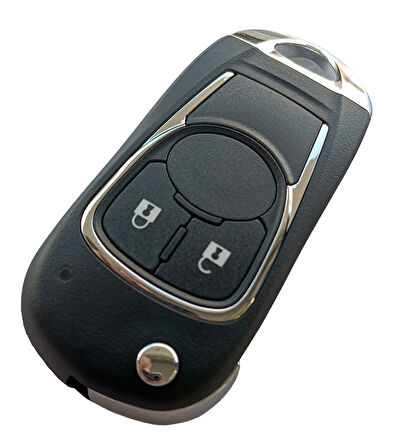 Opel Astra J Insignia Uyumlu Çevirici Modifiye Dönüşüm Kumanda Anahtar Kabı Oto Anahtarlık Logolu 2 Tuş