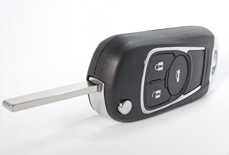 Opel Astra J Insignia Uyumlu Çevirici Modifiye Dönüşüm Kumanda Anahtar Kabı Oto Anahtarlık Logolu