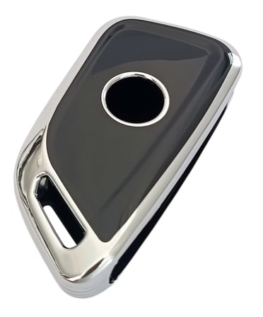 Bmw Tipli KD Keydiy NB29 Uyumlu Kumanda Anahtar Kılıfı Oto Anahtarlık Siyah Gümüş