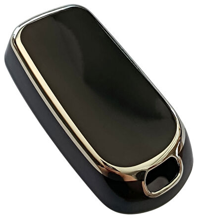 Fiat Egea Uyumlu Nano Anahtar Kumanda Kılıfı Oto Anahtarlık 3 Tuşlu Siyah Silver