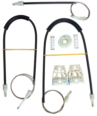 Volkswagen Golf 5 Jetta A5 (2003-2008) Uyumlu Cam Kriko Teli Ve Tamir Seti ÖN SAĞ
