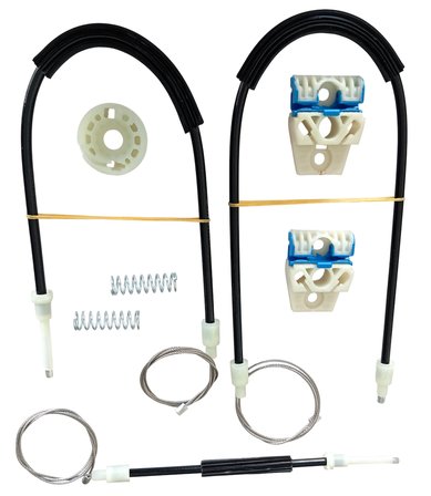 Volkswagen Passat B6 Uyumlu 2005-2010 Arası Cam Kriko Teli ve Tamir Seti Takımı Kiti ÖN SAĞ