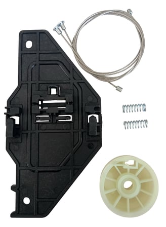 Citroen C5 2008-2017 Uyumlu Arka Camlar İçin Cam Kriko Teli ve Tamir Seti SOL