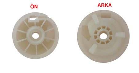 Nissan Primera P12 Uyumlu 2002-2008 Arası Cam Kriko Teli ve Tamir Seti Takımı ÖN SAĞ