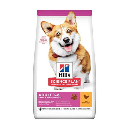 Hill’s Hindi Etli Mini Irk Yetişkin Kuru Köpek Maması 6 kg
