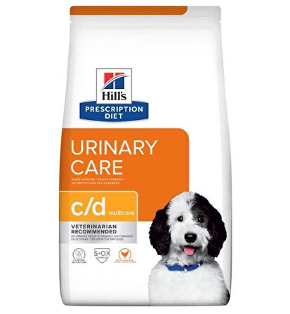 Hill's PRESCRIPTION DIET c/d Multicare Köpek Maması 12 kg