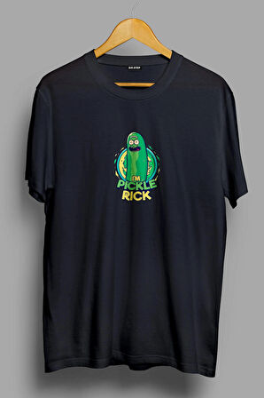 I'm Pickle Rick - Ön Ve Arka Baskılı Üniseks Oversize T-shirt