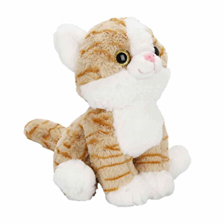 Puffy Friends Peluş Bıyıksız Kedi 30 Cm S00004774