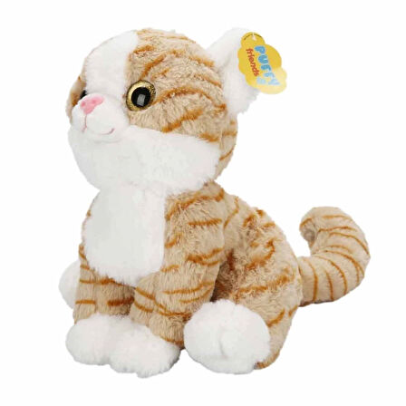 Puffy Friends Peluş Bıyıksız Kedi 30 Cm S00004774