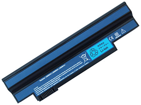 Acer Aspire One 532h-2288 532h-2298 Batarya Laptop Pil Siyah