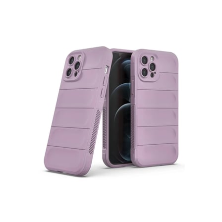 Apple iPhone 12 Pro Kılıf Optimum Silikon - Mor