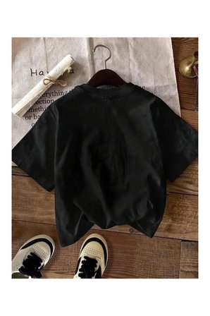Unisex Vişne Baskılı Tasarım Tshirt