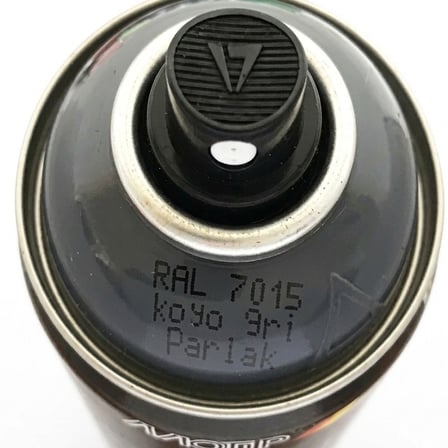 Motip Carat Ral 7015 Sprey Boya 400ml - Parlak Koyu Gri