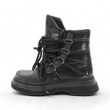 Caprito K102 Bot Siyah Cilt