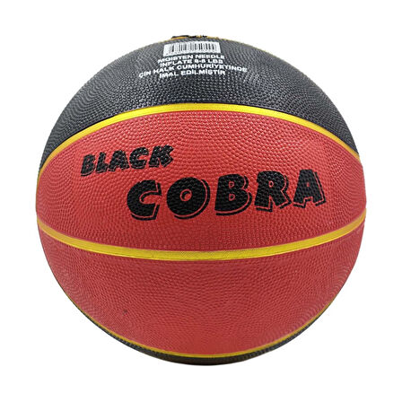 Avessa Cobra Basketbol Topu Siyah-Kırmızı