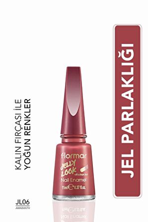 Flormar Jelly Look Amaranth 06 Oje