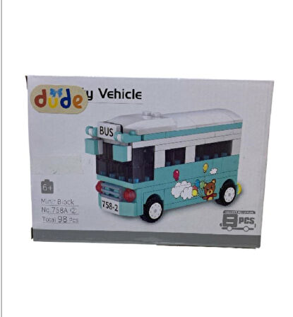 98  Parça Otobüs Lego Seti  1346
