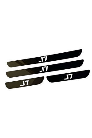 JAECOO J7 PİANO BLACK PLEKSİ KAPI EŞİĞİ KORUYUCU