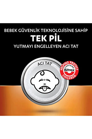 CR 2025 Lityum Düğme Piller (2’li paket) 3V