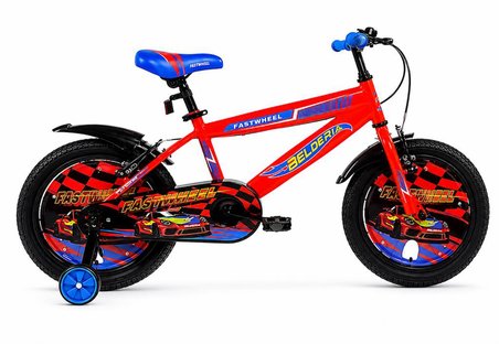 BELDERİA FASTWHEEL 16 JANT (4-7 YAŞ) ARABALI ÇOCUK BİSİKLETİ