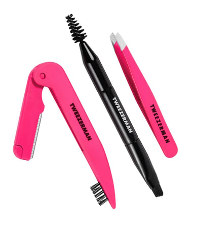 Tweezerman Mini Brow Rescue Kit Mini Kaş Bakım Seti