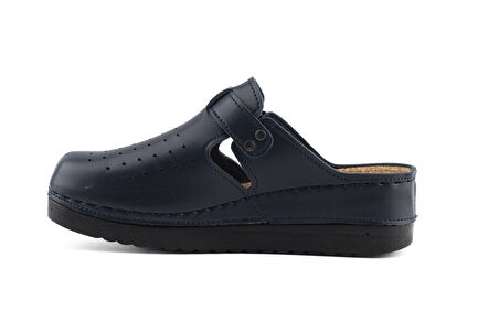 Mantar Tabanlı Ortopedik Kapalı Sabo Kadın Terlik - Anatomic Comfort - 3040