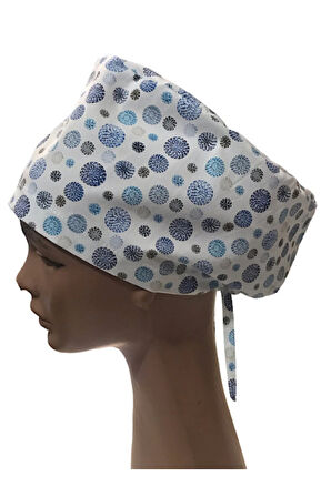 Cerrahi Bone Lastikli Ve Bağcıklıdır Doktor Hemşire Bonesi