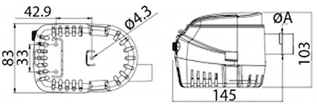 Europump II otomatik sintine Pompası