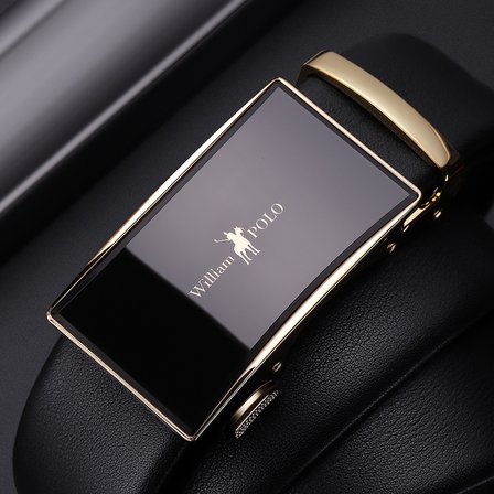 WİLLİAMPOLO Elite Otomatik Toka Hakiki Deri Kemer