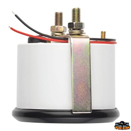 Trem su seviye göstergesi 10-180 Ohm. 12V Siyah Dış Ø 57 mm